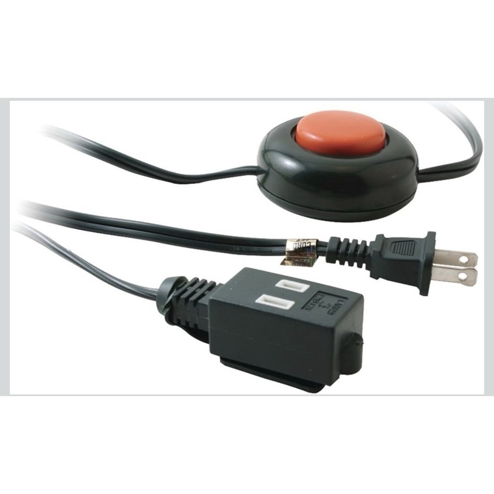 NEW Indoor 9Ft Extension Cord W/On/Off Foot Switch Christmas Tree Switch 2-Prong